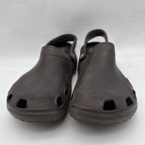 Crocs Specialist II Vent Clogs Herren Gr. 12 Braun Pantoletten Schuhe Freizeitschuhe - Bild 13 von 15