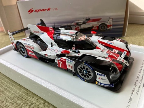 Spark 1/18 Toyota TS050 Hybrid Gazoo Racing Le Mans 24H 2019 Diecast Model Car - Picture 12 of 14