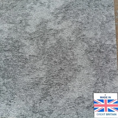 BURMATEX Mid Grey Carpet Tiles Top UK Brand New only £25.00 a Mixed Box of 20 Delivered
