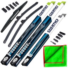 Oximo Front+Heck Scheibenwischer für Opel Combo E Tour/ Life 5 V E VAN ab 2018