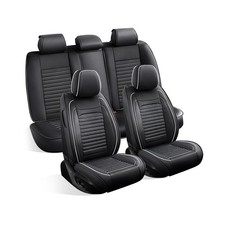Car Seat Covers Custom Fit for Honda Accord 2000-2026 Faux Leather Car Seat