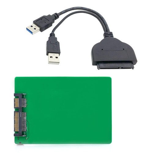 cablecc USB 3.0 vers SATA 22 broches 2.5 disque dur SFF-8784 SATA+USB3.0 - Photo 2/6