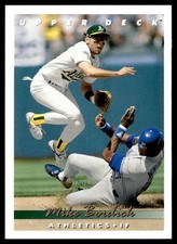 1993 Upper Deck Mike Bordick Oakland Athletics #189