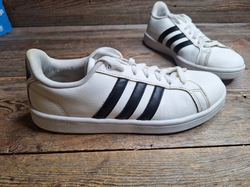 Adidas Cloudfoam Advantage White Black Women's 7.5 - Picture 4 of 10