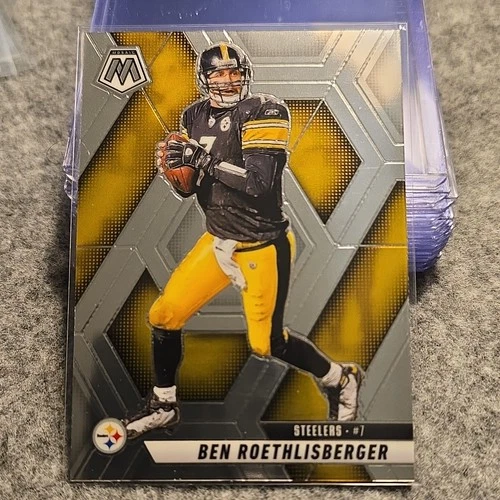 2025 Panini Mosaic #9 Ben Roethlisberger Silver
