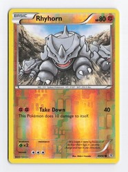Rhyhorn 49/83 Generations Reverse Holo Common