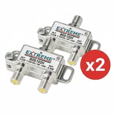Extreme 2-Way Digital 1Ghz High Performance Coax Cable Splitter BDS102H