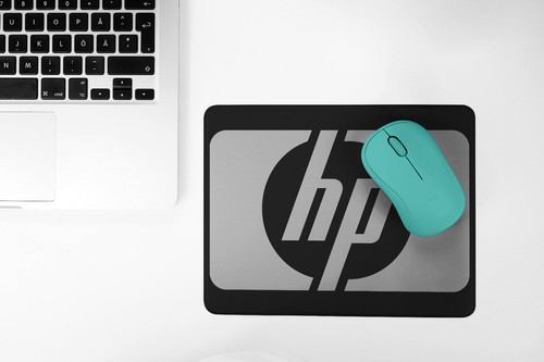 Hp Logo Chavel jackson Logo Mouse Mad Costum New Mouse Pad Made In usa - Picture 2 of 2