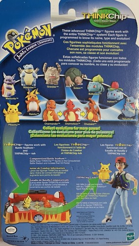 POKÉMON JOHTO LEAGUE CHAMPIONSHIP CHARZARD FIGUR & THINKCHIP KARTE, NEU UNGEÖFFNET - Bild 2 von 2