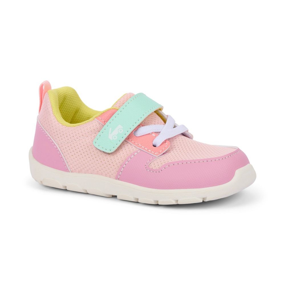 Смотрите кроссовки Kai Run Basics для маленьких девочек Tenny - Розовые 4T