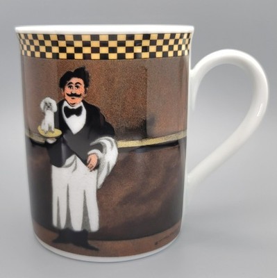 Guy Buffet Waiter Suite Monsieur Edgar Coffee Mug Eschenbach Porzellan Germany