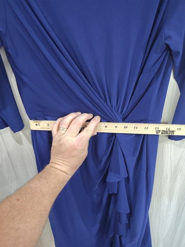 Lauren Ralph Lauren Dress Size 10 Long Sleeve Stretch Comfort Going Out - Picture 12 of 12