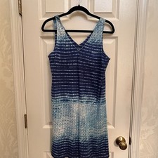 Ralph Lauren Women's Ladies Ombre Sleeveless Dress Small Summer Beachy Tank