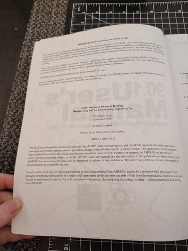 ASHRAE 90.1 User's Manual - Picture 3 of 3