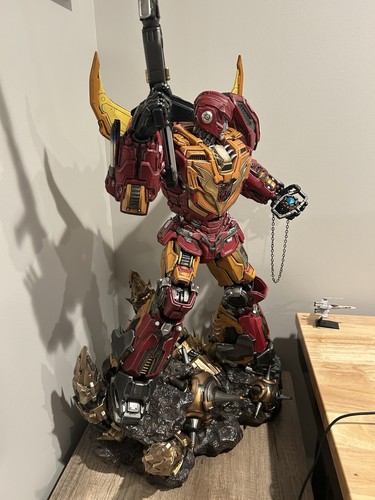 XM Studios Transformers G1 Rodimus Prime Premium Collectible Statue with Plaque - Picture 2 of 11