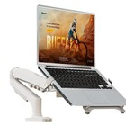 NORTH BAYOU F80-FP Supporto da tavolo regolabile in altezza per laptop da 17-30