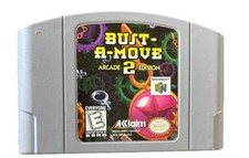 Nintendo N64 Bust-a-Move 2 Arcade Version TESTED WORKS Cartridge Only
