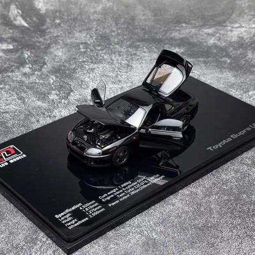 LCD Toyota Supra A80 Alloy Fully Open Diecast Car Model Collectible Gifts 1/43 - Picture 6 of 28
