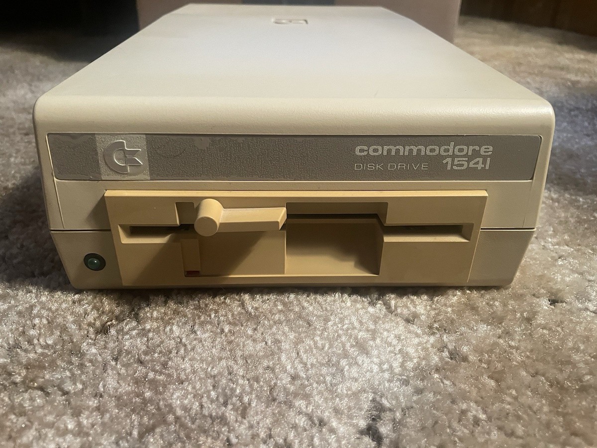Commodore 64 1541 Single Floppy Disk Drive with OEM Power