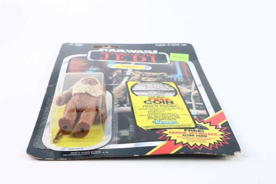 Paploo 79 Back Star Wars ROTJ 1984 Kenner Figure NEW SEALED - Image 4 of 4