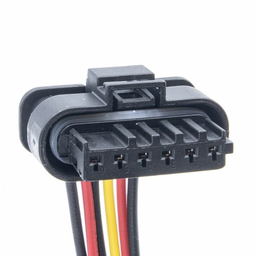 Connector for Hirschmann. Female. 6-PIN. 805-124-521 - Picture 2 of 5