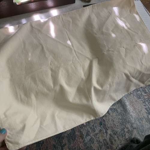Funda de Almohada Vintage Estándar Bordada a Mano Gatito y Zapato - Imagen 3 de 5