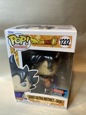 Funko Pop! Dragon Ball Z Super #1232 Goku Ultra Instinct Sign NYCC 2022 Original