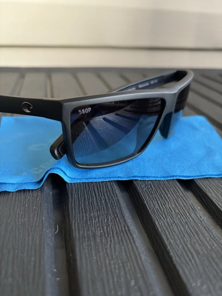 Óculos de sol Costa Del Mar Rinconcito armação preta lente transparente 580P - Imagem 4 de 4