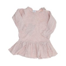 Lindex Baby, Kleid, Größe: 62, Pink, Baumwolle, Feinstrick, Mädchen #A2p