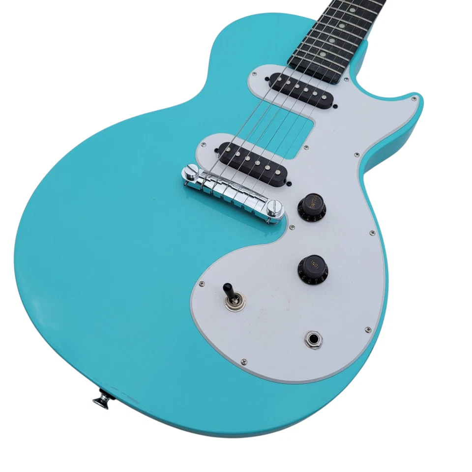 Guitarra Epiphone SL Les Paul Eléctrica Verde y Blanco 6 Cuerdas 2018 Sin Estuche Foto 4 de 4