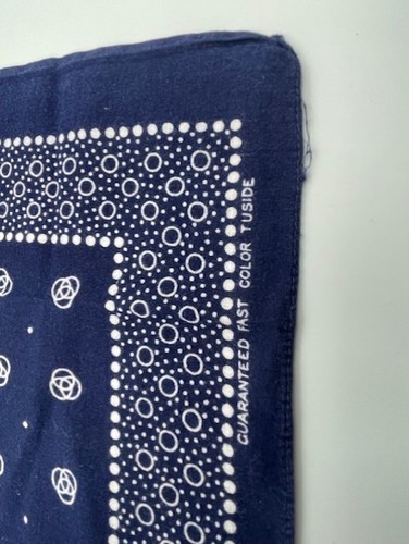 Vintage dunkelblau Bandana - Sie wählen Stil, schnelle Farbe - Bild 17 von 21