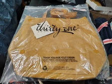 Thirty-One THIRTYONE 31 Gifts Window Shopper BRAND NEW Vintage Maple