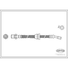 Corteco 19032374 Bremsschlauch für DAEWOO LEGANZA KLAV