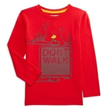 Appaman x Peanuts Woodstock Kids Prize Red Long Sleeve T-Shirt New NWT Size 8