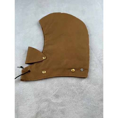 Carhartt 100 Years Anniversary Edition Brown Hood Snap On Hat Accessory - Picture 2 of 6