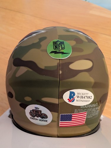 Minicasco Kyler Murray autografiado CAMO con VISOR 🔥 Arizona Cardinals - Imagen 2 de 5