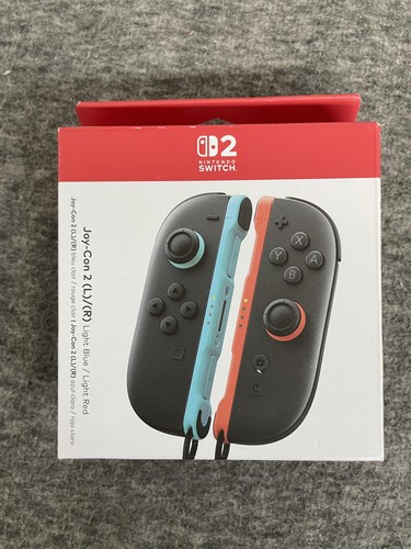 Nintendo Switch Joy-Con 2 (L)/(R) Light Blue Light Red Controller Pair Set