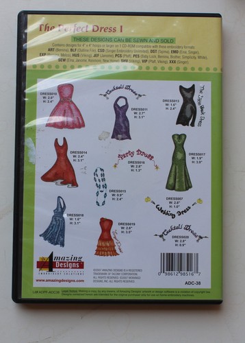 AMAZING DESIGNS Machine Embroidery CDs (YOU CHOOSE) - USED ( buy more/save) - Picture 61 of 70