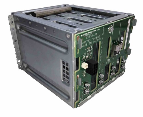 HP 4-Bay 3.5" HDD Cage/Backplane | ML30 Gen 9 | 822755-001 674790-002 686745-002 - Picture 3 of 9