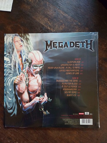 Megadeth United Abominations Original Pressing UK Vinyl NM - Picture 2 of 8