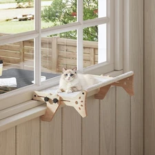 Cat Window Perch Cat Hammock Adjustable Cat Window Bed 23.6"L x 15.7"W x 8.5"H