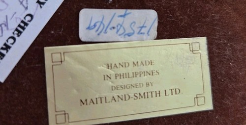 Vtg Maitland Smith Bouillotte Lamp Brass Leather Adjustable Shade Table READ - Picture 21 of 22