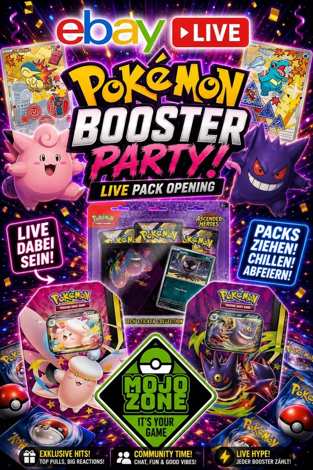 Mojos Card Tuesday! First Partner/Displays und Booster am laufenden Band