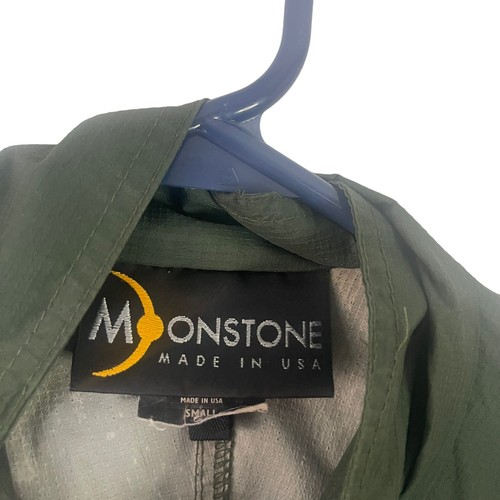 MoonStone Women's Size Small Green Rain Windbreaker Jacket - Picture 4 of 7