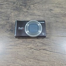 Canon PowerShot SX200 IS Digital Camera Black   Turns On/Lens Error