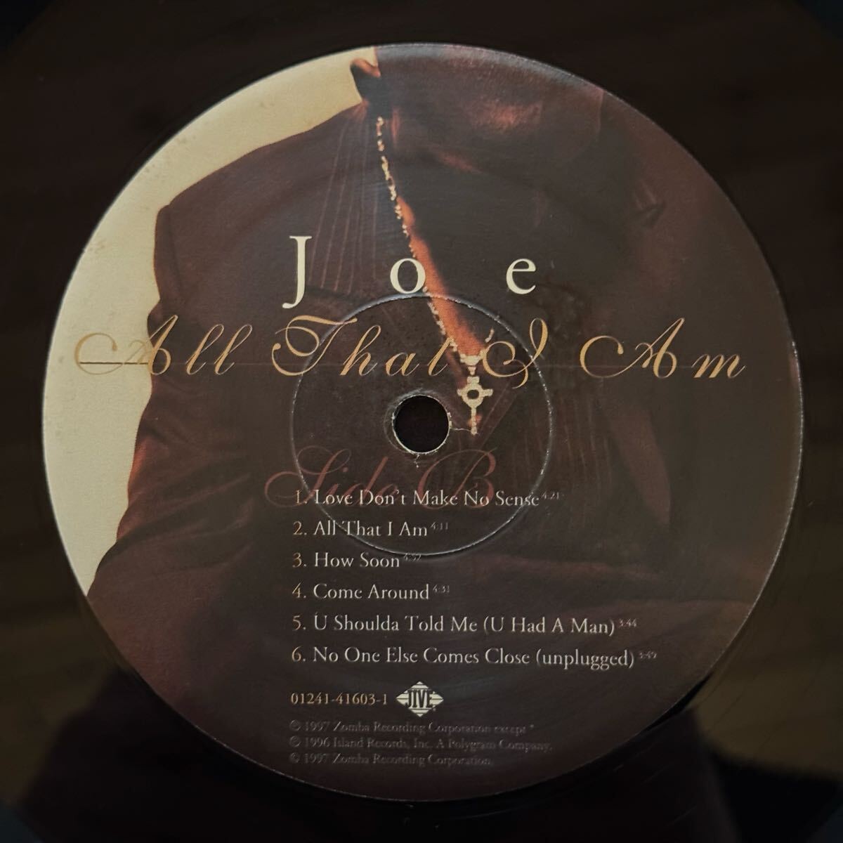 1997 US Original Used VG Joe All That I Am 12