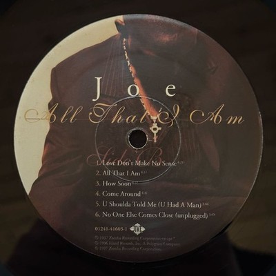 1997 US Original Used VG Joe All That I Am 12