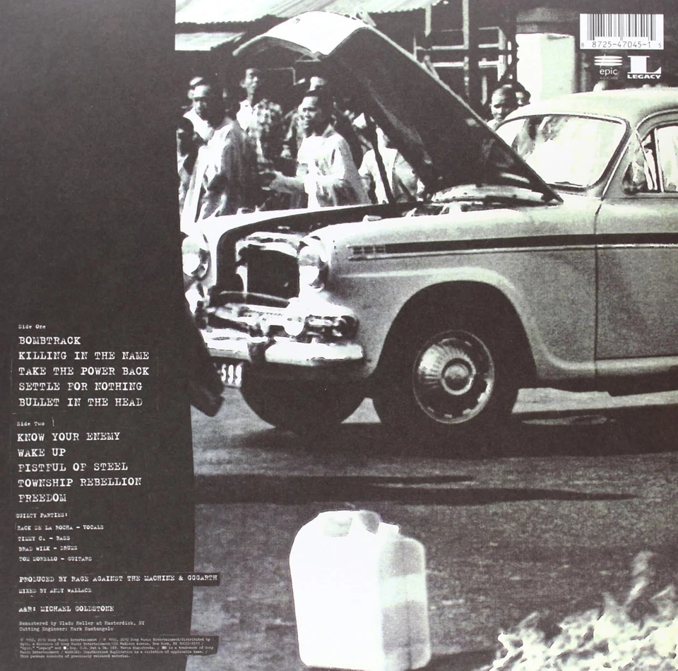 Rage Against The Mach Rage Against The Machine  Explicit Lyr (Vinyl) (US IMPORT) - Image 2 of 2