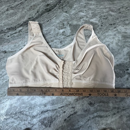 2- Reggiseno post-chirurgico Marena Recupero Beige Taglia 4244 - Chiusura Frontale Compressione - Foto 7 di 10