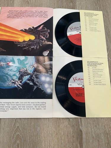 R-76 VINTAGE 24 PAGE READ-ALONG BOOK AND RECORDS SET OF 4 EXTREMELY RARE - Bild 4 von 6
